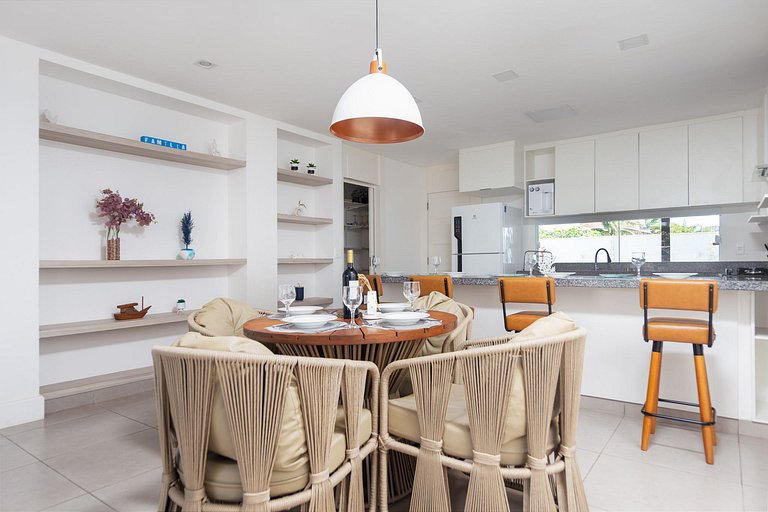 WB03 Linda casa con piscina área gourmet privativa!
