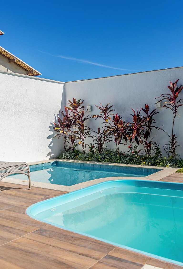 WB03 Linda casa con piscina área gourmet privativa!