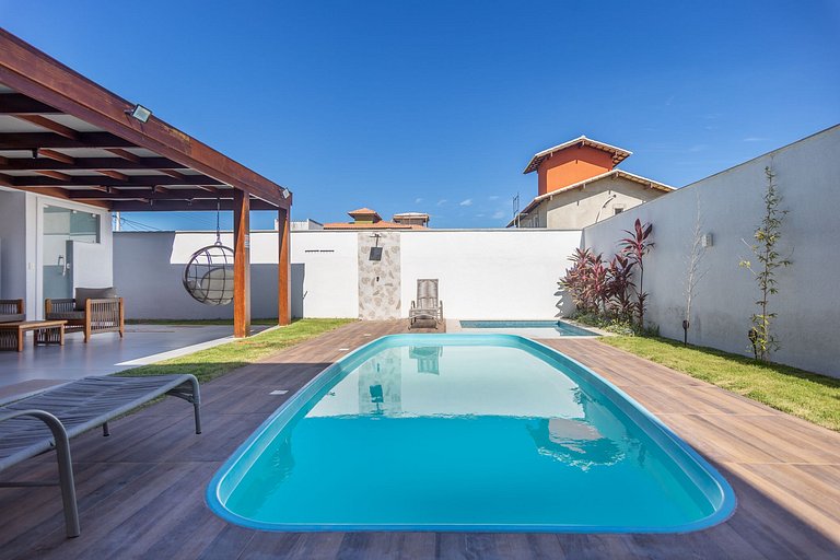 WB03 Linda casa con piscina área gourmet privativa!