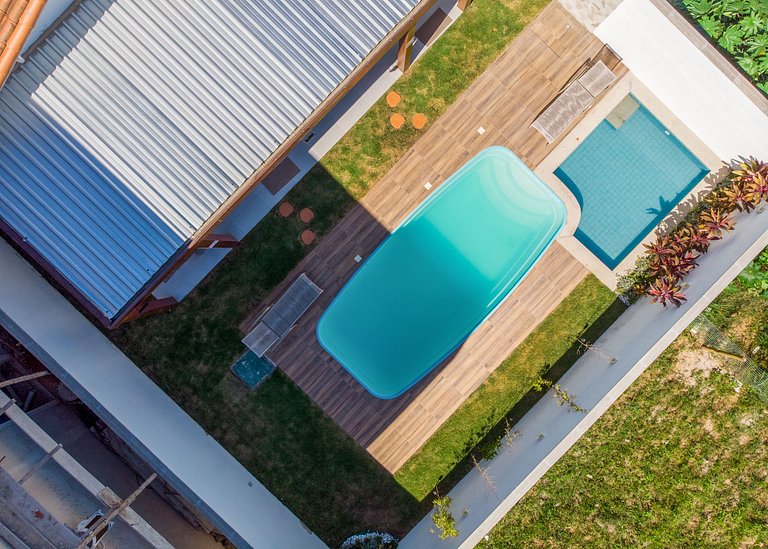 WB03 Linda casa con piscina área gourmet privativa!