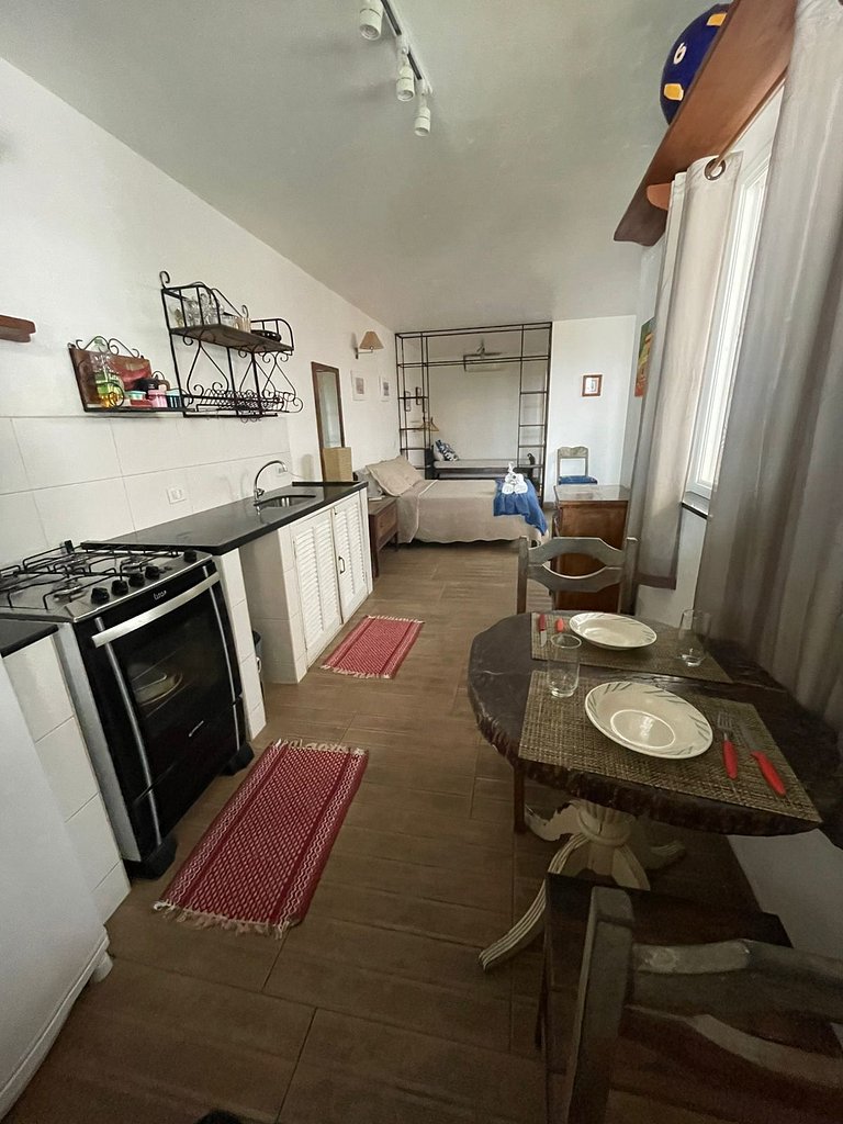 WB04 Loft Aconchegante Passos da Rua das Pedras !