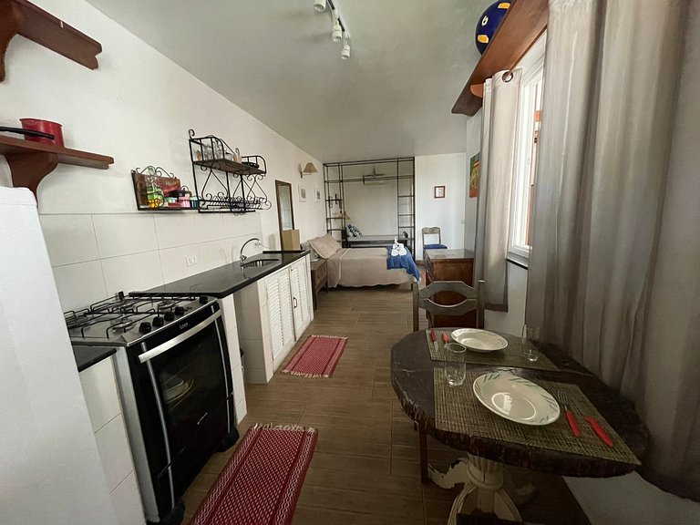 WB04 Loft Aconchegante Passos da Rua das Pedras !