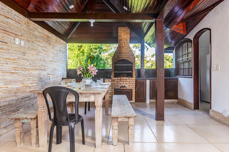 Casa cómoda con parrilla, Geribá!
