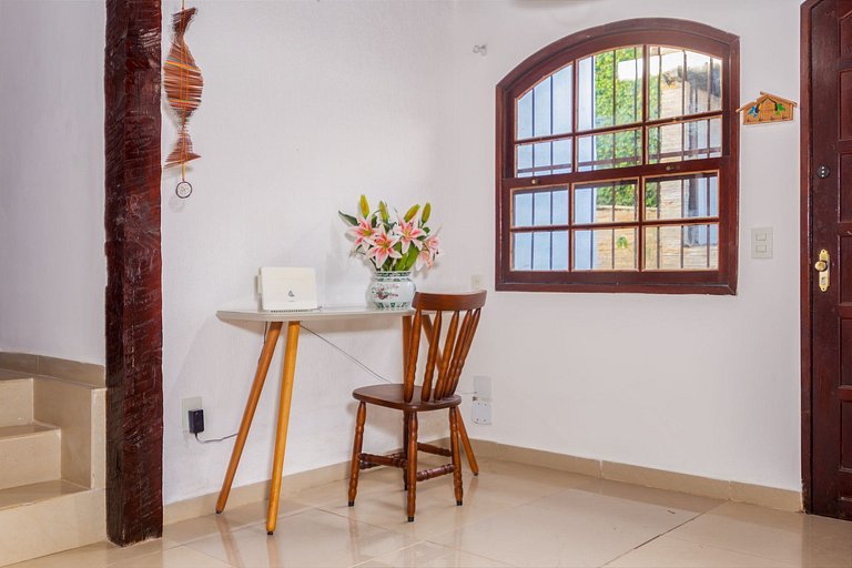 WB08 Casa confortável c/ churrasqueira, Geribá!