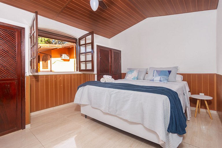 WB10. Walk to Geribá! House w/ 6 bedrooms, barbecue and outd