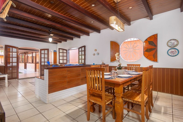 Casa en Geribá para hasta 16 personas 4 minutos de la playa