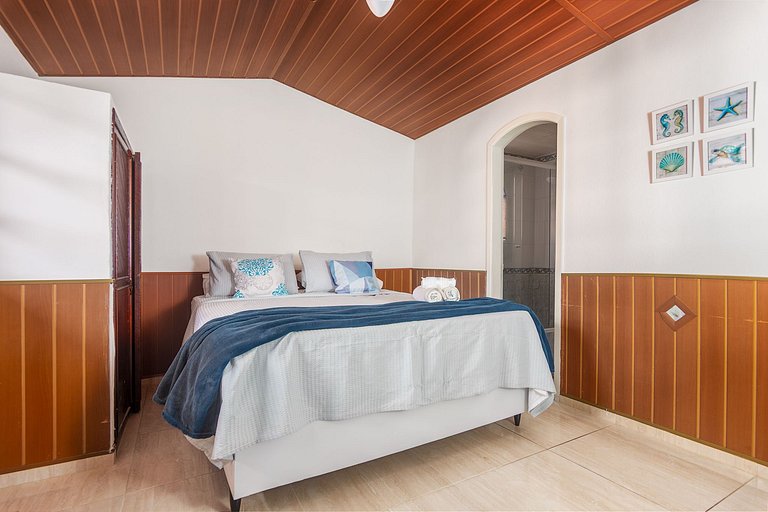 WB10. Walk to Geribá! House w/ 6 bedrooms, barbecue and outd