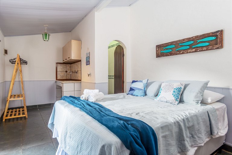 WB10Casa limone c/ churrasqueira e ducha,6 quartos. Geribá !