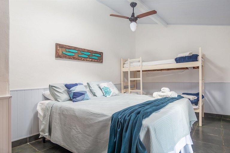 WB10. Walk to Geribá! House w/ 6 bedrooms, barbecue and outd