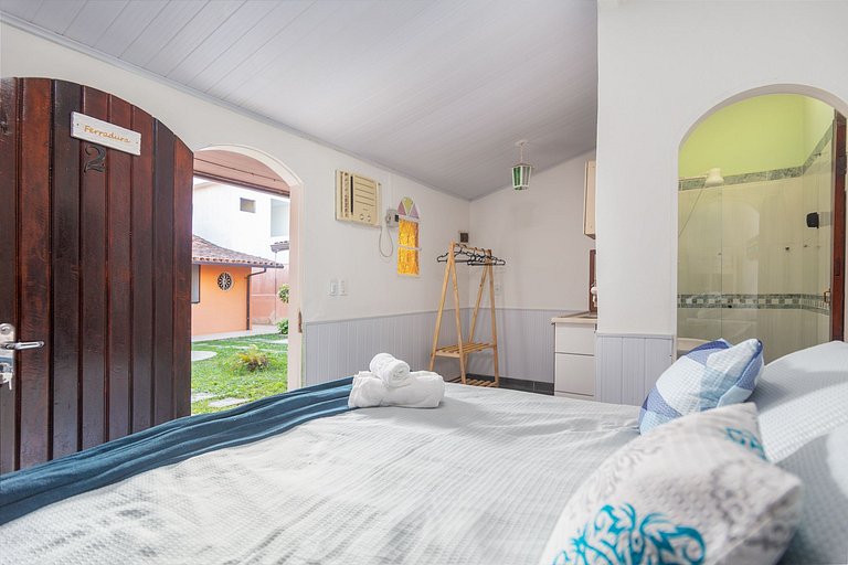 WB10. Walk to Geribá! House w/ 6 bedrooms, barbecue and outd