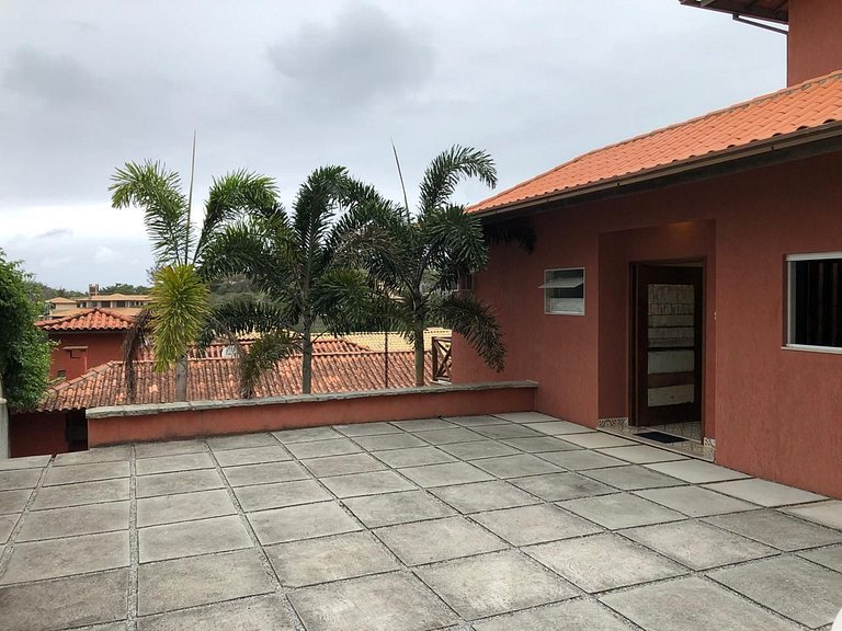Casa com Vista para Geribá e Ferradurinha 5 Quartos, Piscina