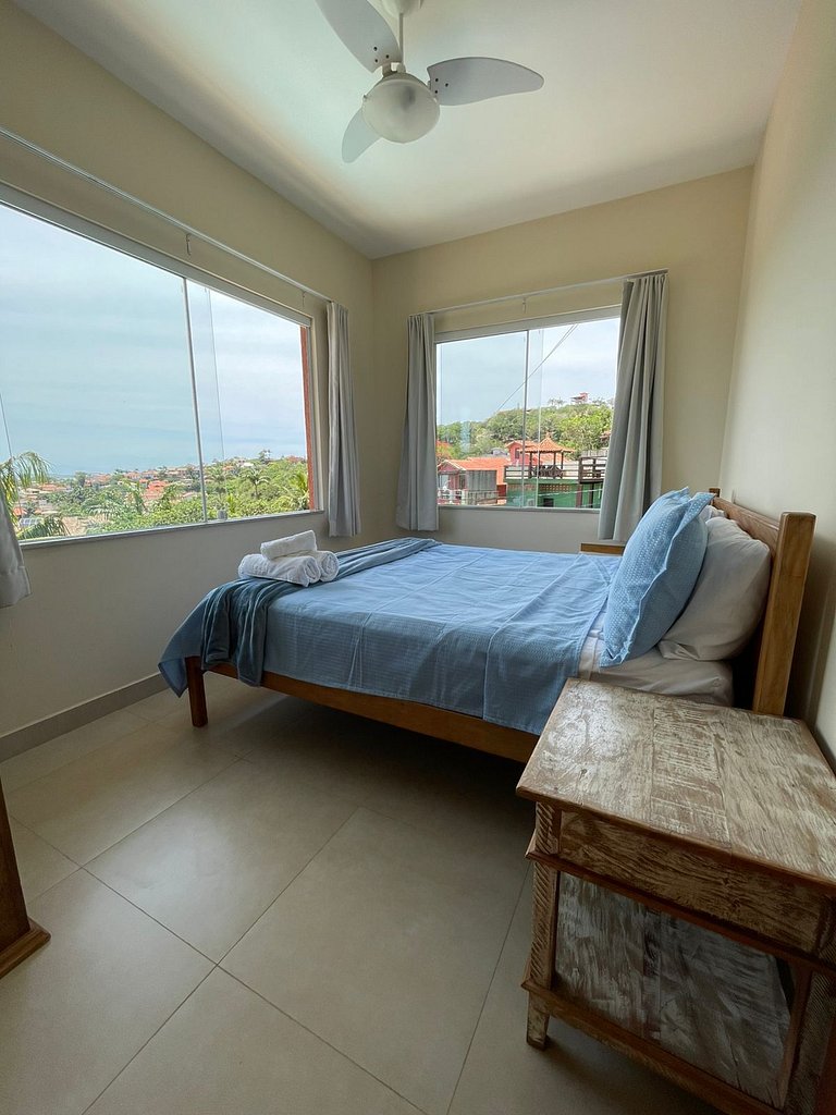 Casa com Vista para Geribá e Ferradurinha 5 Quartos, Piscina