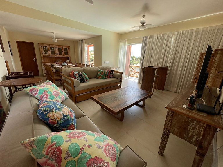 Casa com Vista para Geribá e Ferradurinha 5 Quartos, Piscina