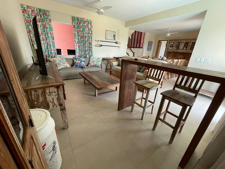 Casa com Vista para Geribá e Ferradurinha 5 Quartos, Piscina