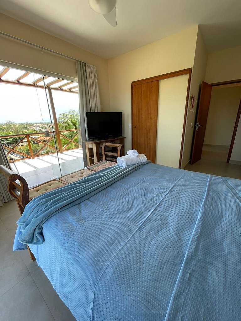 Casa com Vista para Geribá e Ferradurinha 5 Quartos, Piscina