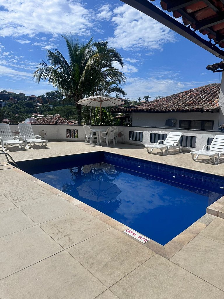 WB14 Apto 2 Quartos | Piscina em Geribá