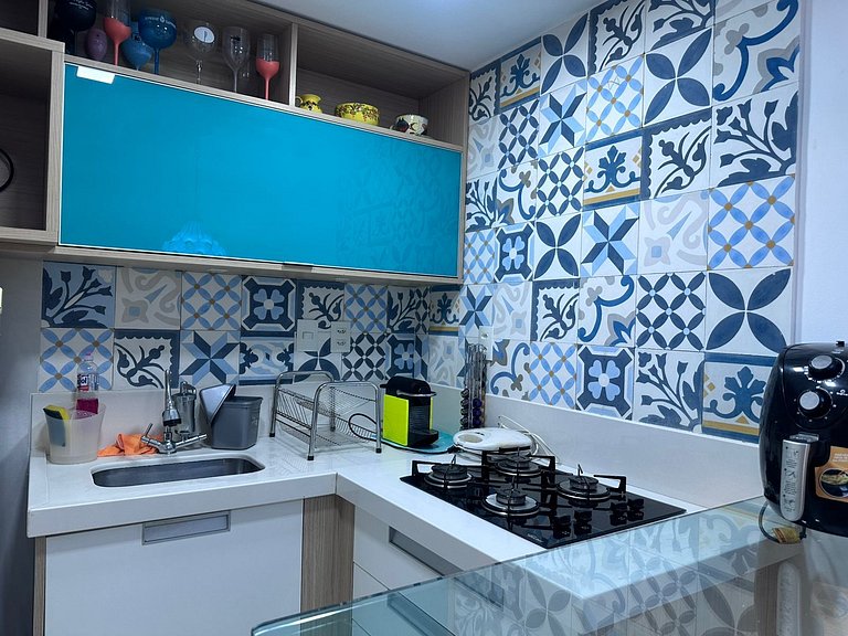 2 bedroom apartment with 2 pools in Geribá