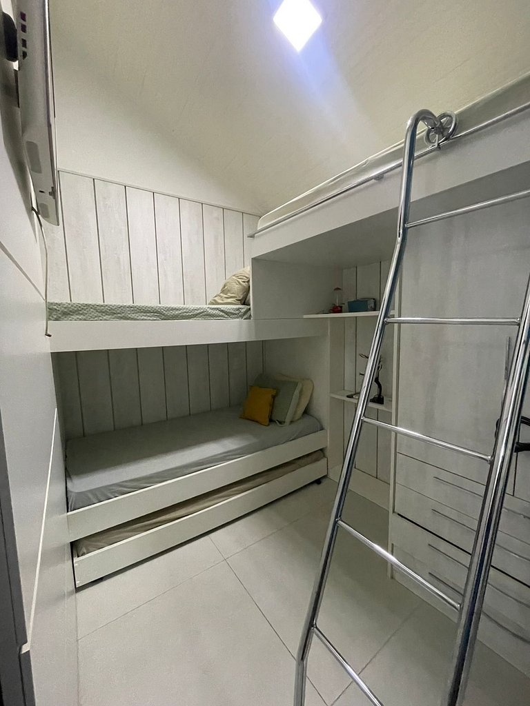 2 bedroom apartment with 2 pools in Geribá