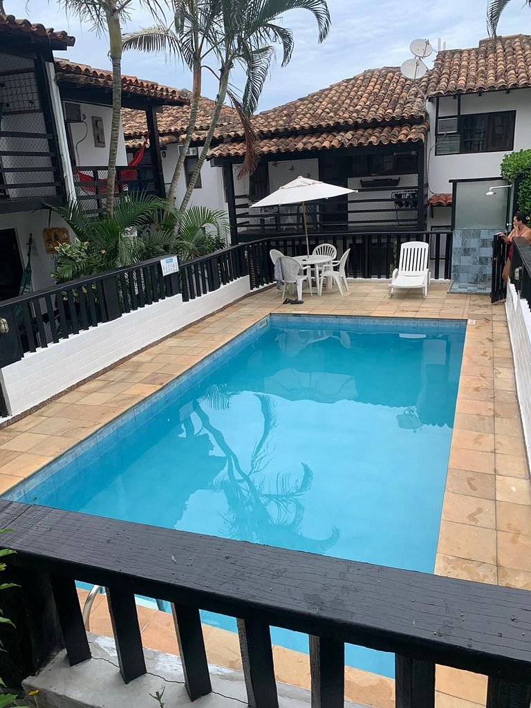 WB14 Apto 2 Quartos | Piscina em Geribá