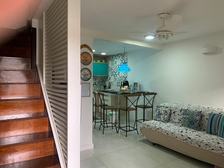 2 bedroom apartment with 2 pools in Geribá