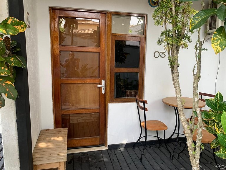 2 bedroom apartment with 2 pools in Geribá