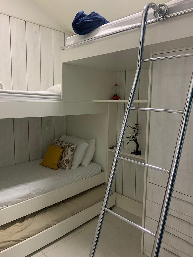 2 bedroom apartment with 2 pools in Geribá