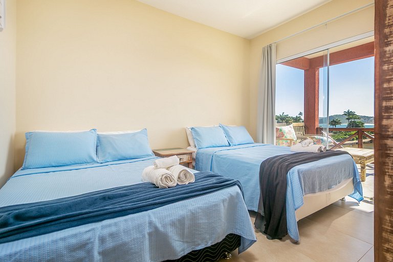 Casa com Vista para Geribá e Ferradurinha 5 Quartos, Piscina