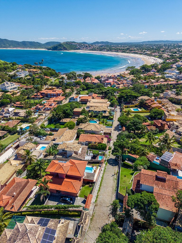 Casa com Vista para Geribá e Ferradurinha 5 Quartos, Piscina