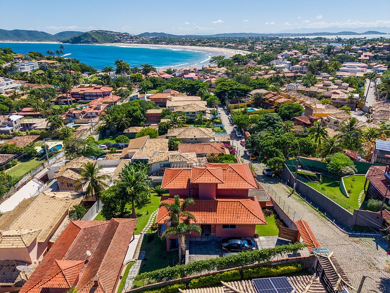 Casa com Vista para Geribá e Ferradurinha 5 Quartos, Piscina