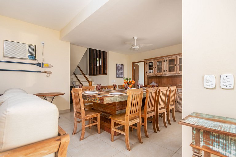 Casa com Vista para Geribá e Ferradurinha 5 Quartos, Piscina