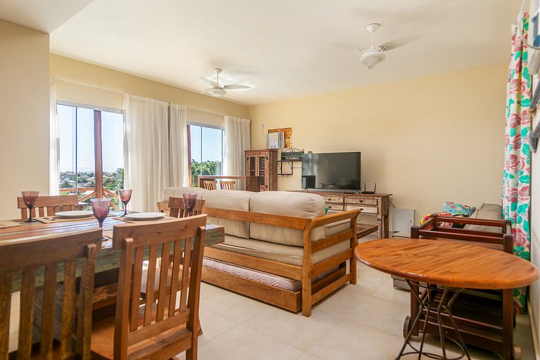 Casa com Vista para Geribá e Ferradurinha 5 Quartos, Piscina