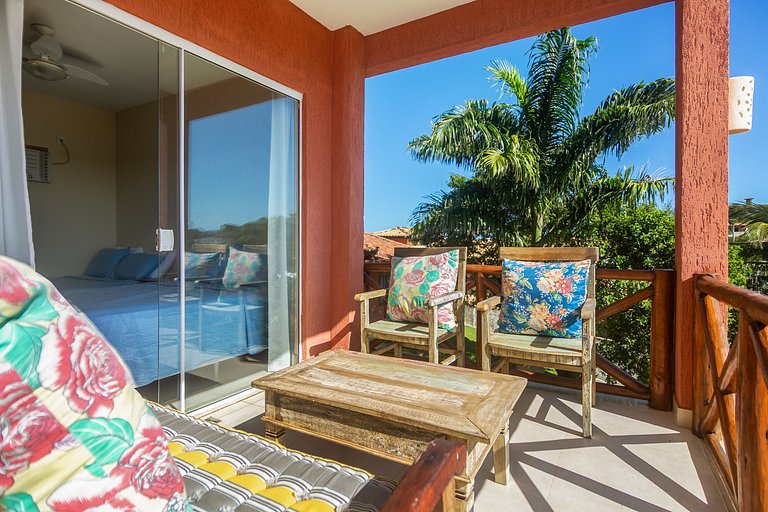 Casa com Vista para Geribá e Ferradurinha 5 Quartos, Piscina