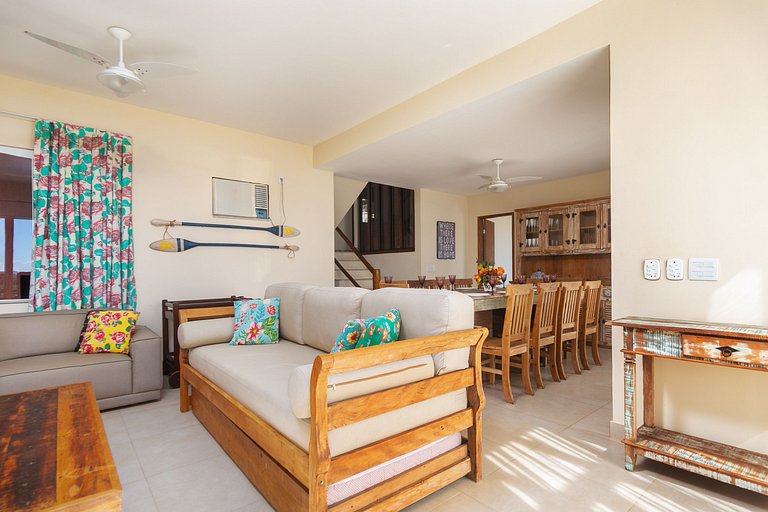 Casa com Vista para Geribá e Ferradurinha 5 Quartos, Piscina