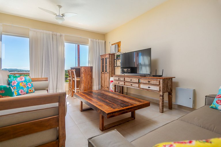 Casa com Vista para Geribá e Ferradurinha 5 Quartos, Piscina