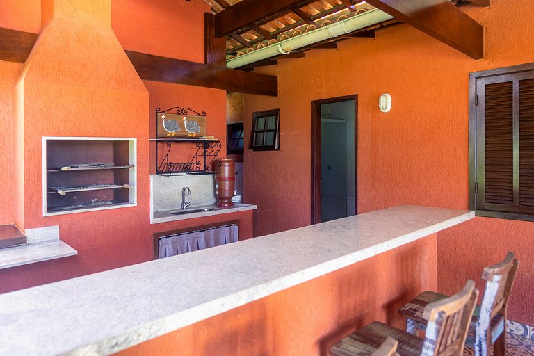 Casa com Vista para Geribá e Ferradurinha 5 Quartos, Piscina