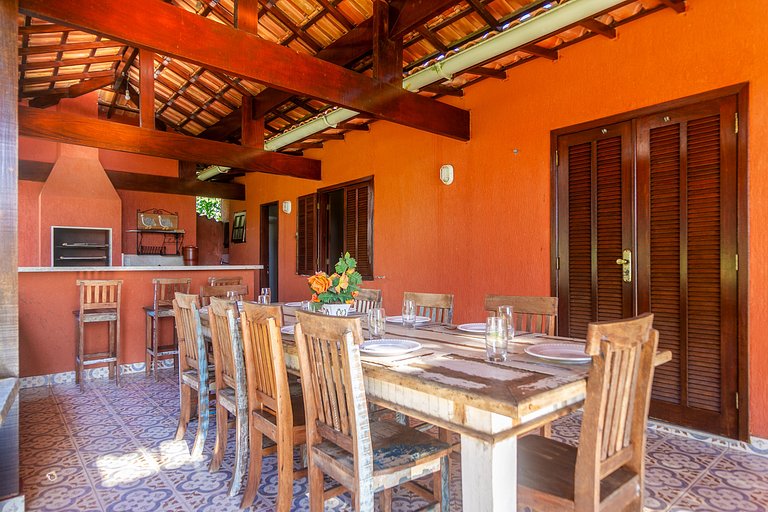 Casa com Vista para Geribá e Ferradurinha 5 Quartos, Piscina