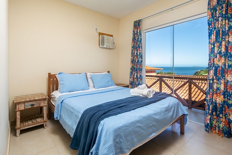 Casa com Vista para Geribá e Ferradurinha 5 Quartos, Piscina