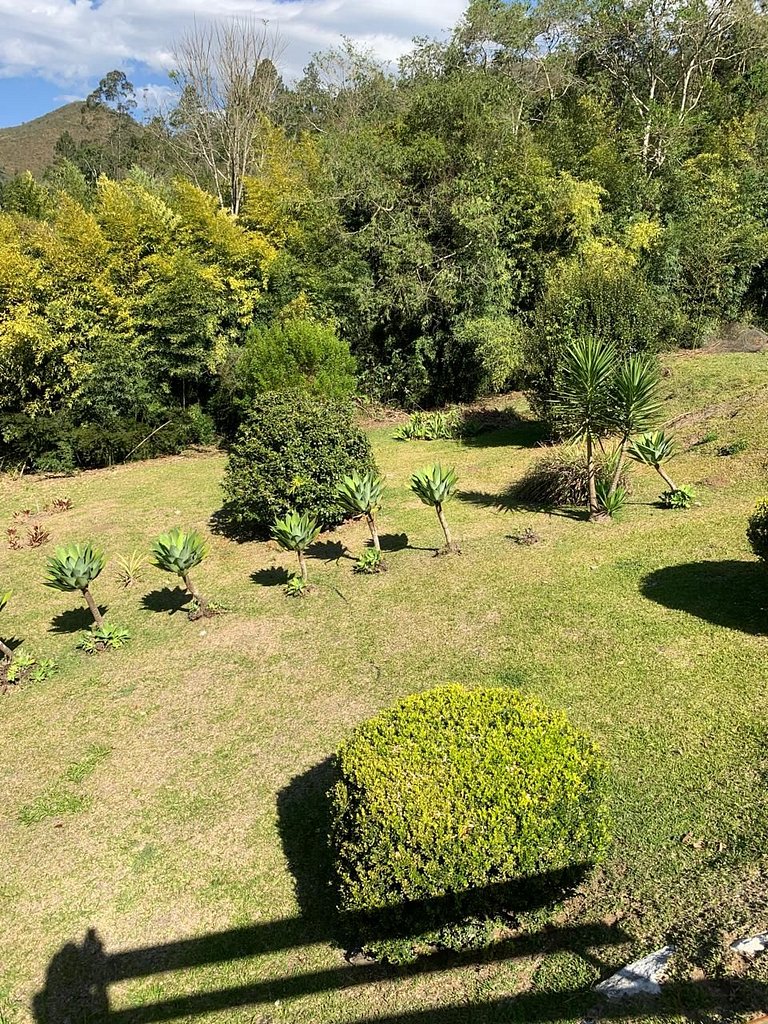 Refúgio em Friburgo | Deck e Churrasqueira