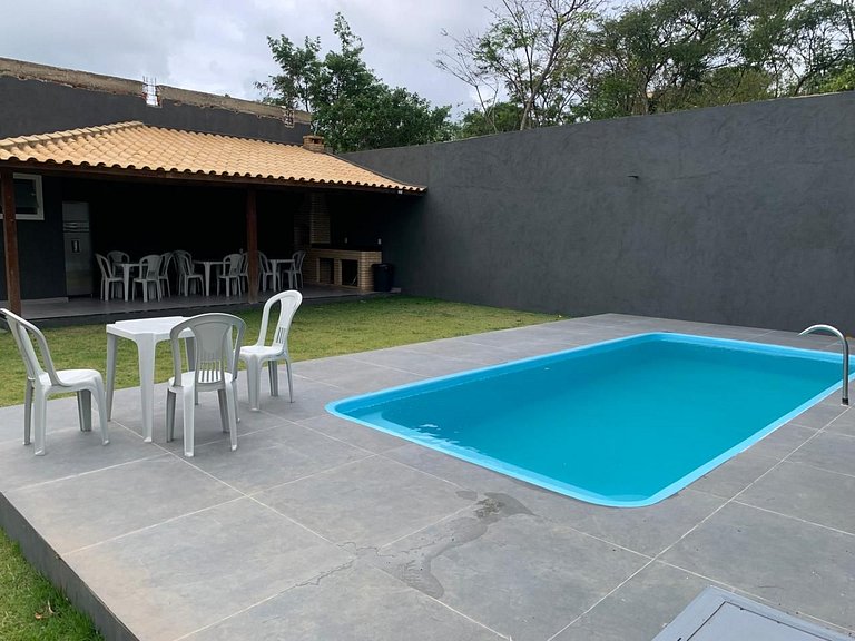 Wb16-Casa Completa com Piscina e Churrasqueira