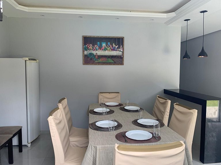 Wb16-Casa Completa com Piscina e Churrasqueira
