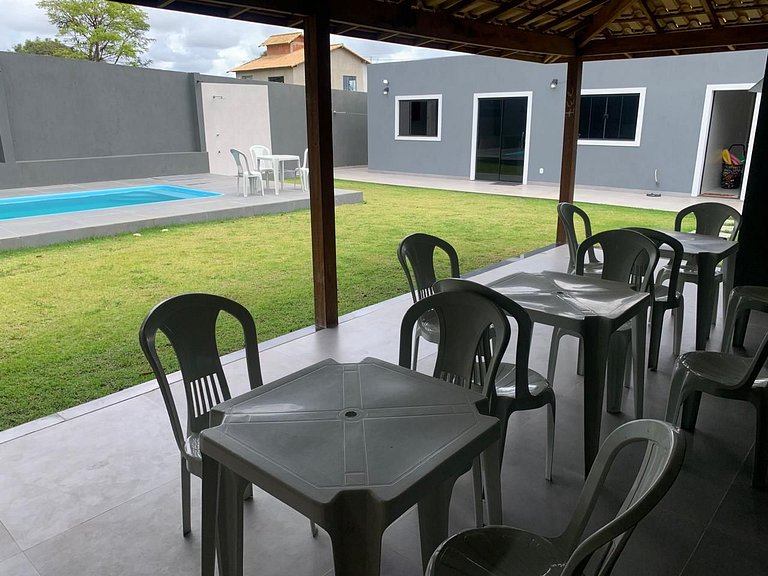 Wb16-Casa Completa com Piscina e Churrasqueira